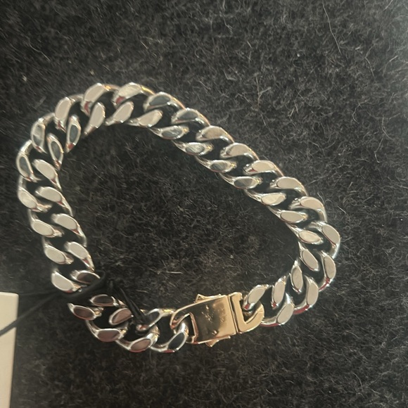 Open edit chain link bracelet gold silver - Picture 2 of 7
